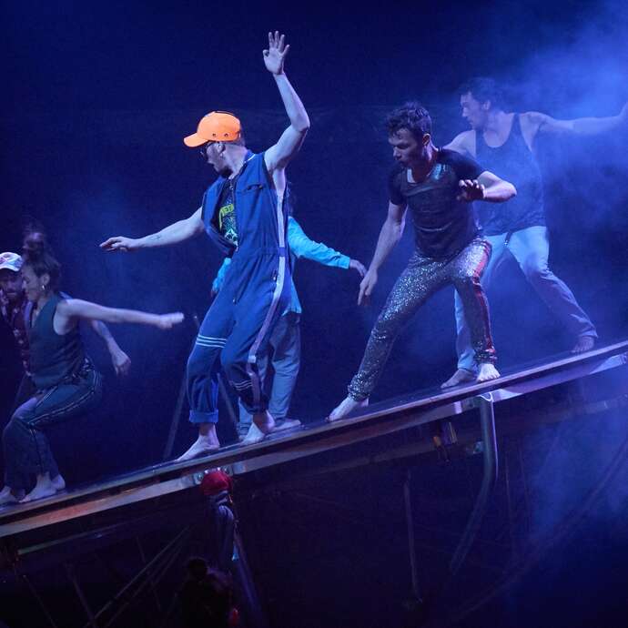 "Bluff" Cirque instable