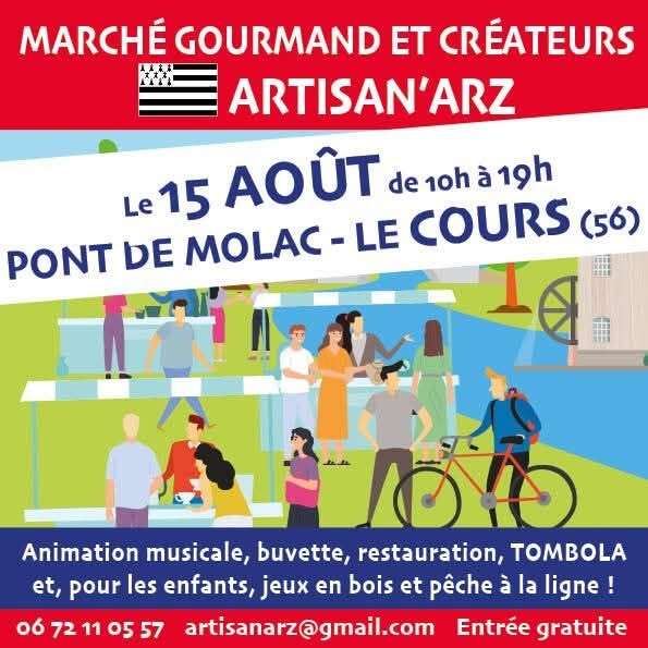 Marché gourmand et créateurs "Artisan'Arz"