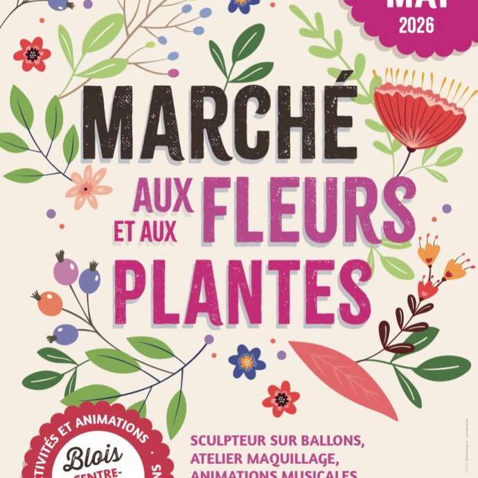Marché aux fleurs et aux plantes