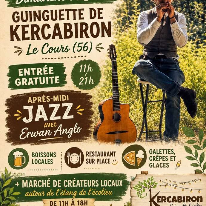 Concert Erwan Anglo à Kercabiron