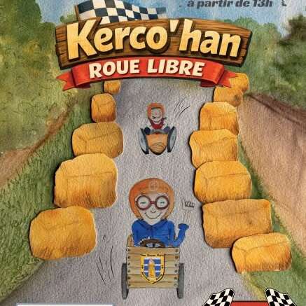 Kerco'han en roue libre : course de caisses à savon