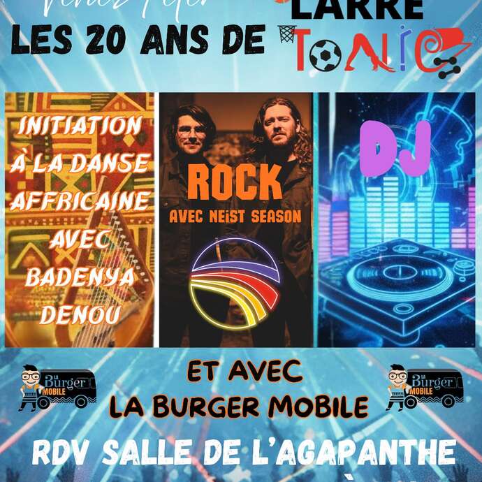 Soirée des 20 ans de Larré Tonic !