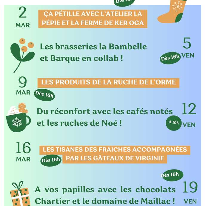 Les dégustations de l'Epi'Centre