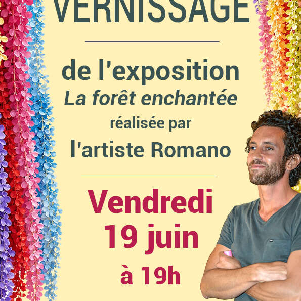 Vernissage de l'exposition "La Forêt enchantée"