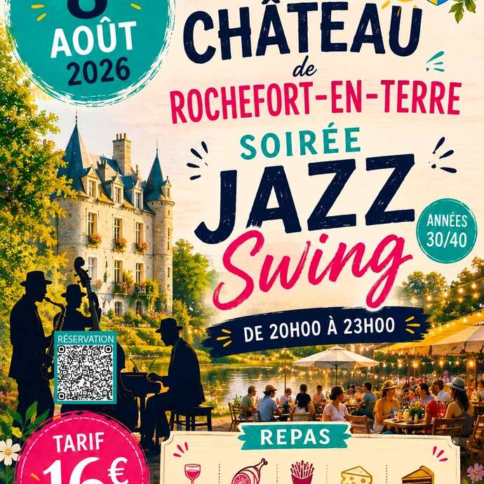 Soirée Jazz Swing et repas dansant au château