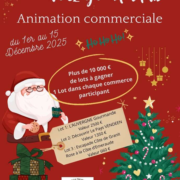 Animation commerciale "Noël gourmand"
