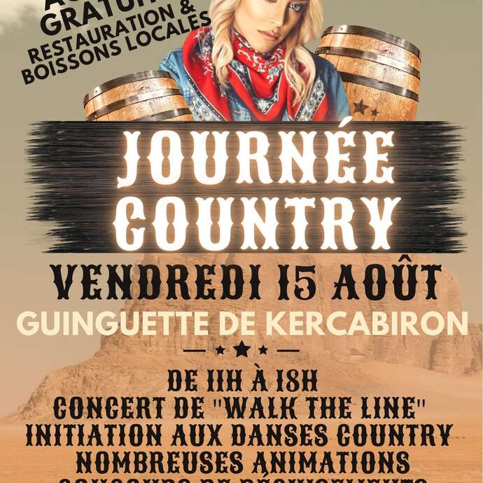 Journée Country à la Guinguette de Kercabiron