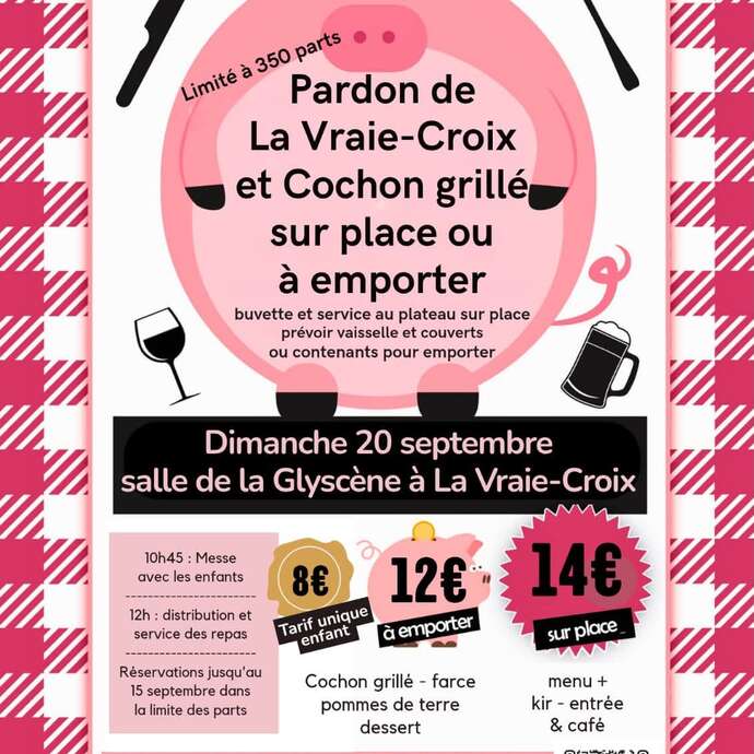 Pardon et cochon grillé
