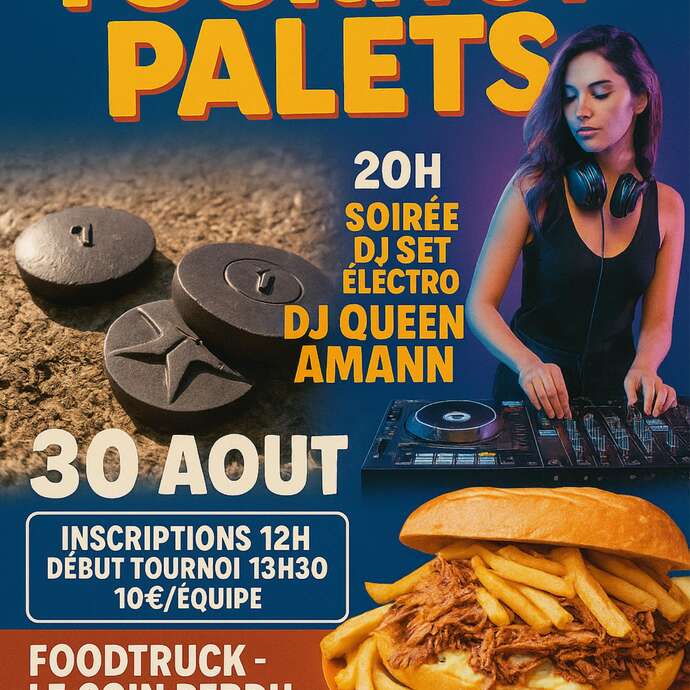 Tournoi de palets et concert DJ Set Electro