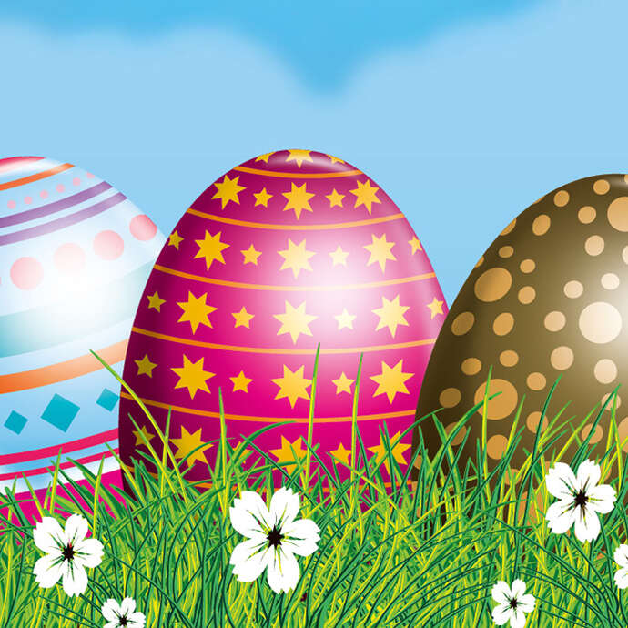 Chasse aux oeufs de Pâques