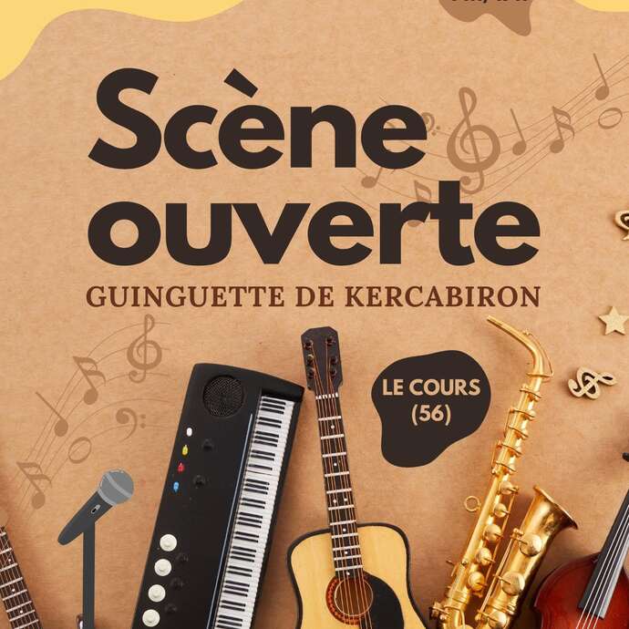 "Open Mic" Scène ouverte à la Guinguette de Kercabiron