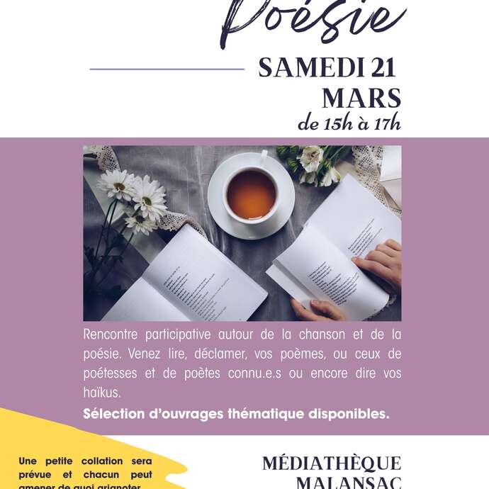 Scène ouverte poésie