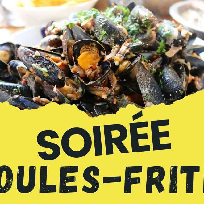 Soirée moules frites à la guinguette de Kercabiron
