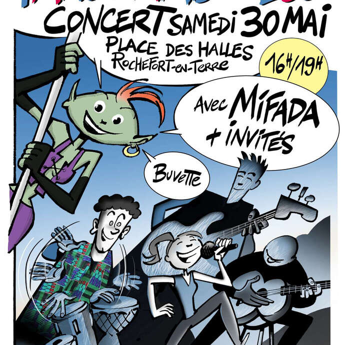 Concert de soutien festival BD Imaginambulles