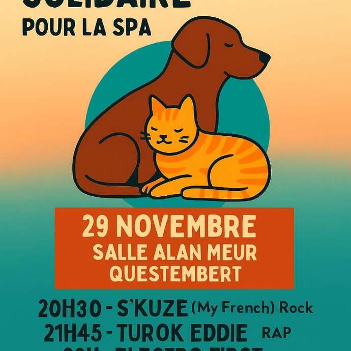 Concert solidaire pour la SPA