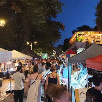 Marché nocturne Montlivault