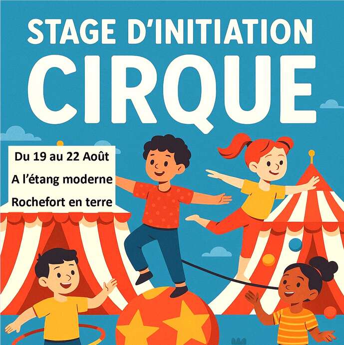 Stage d'initiation de cirque