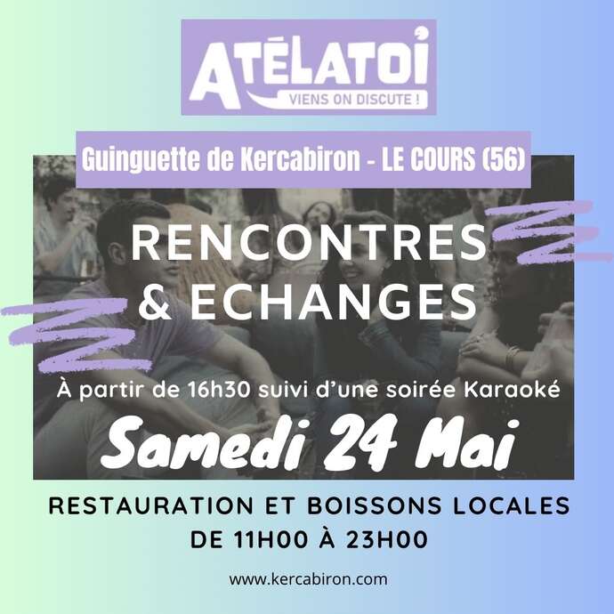 "Atélatoi" rencontres et échanges à Kercabiron
