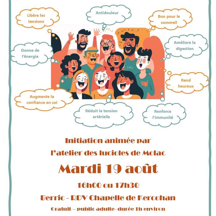 "Mardis de Pays" Yoga du rire "Mardis de Pays" Yoga du rire