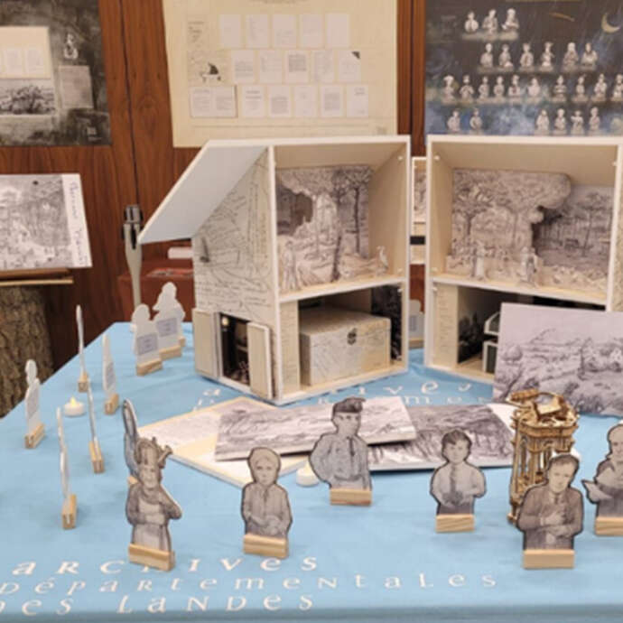 Un jeu découverte sur la vie d'antan en Landes