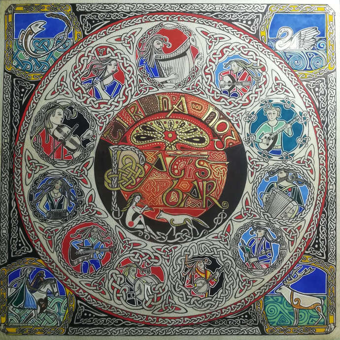 Exposition de Patricia Gorbaty, enluminures