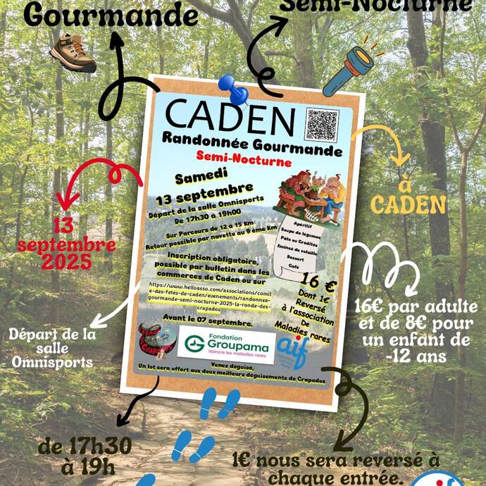 Rando Gourmande "La Ronde des Crapados"