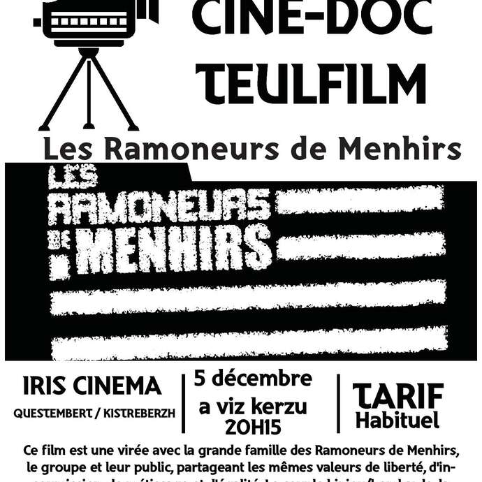 Projection documentaire Les Ramoneurs de Menhirs