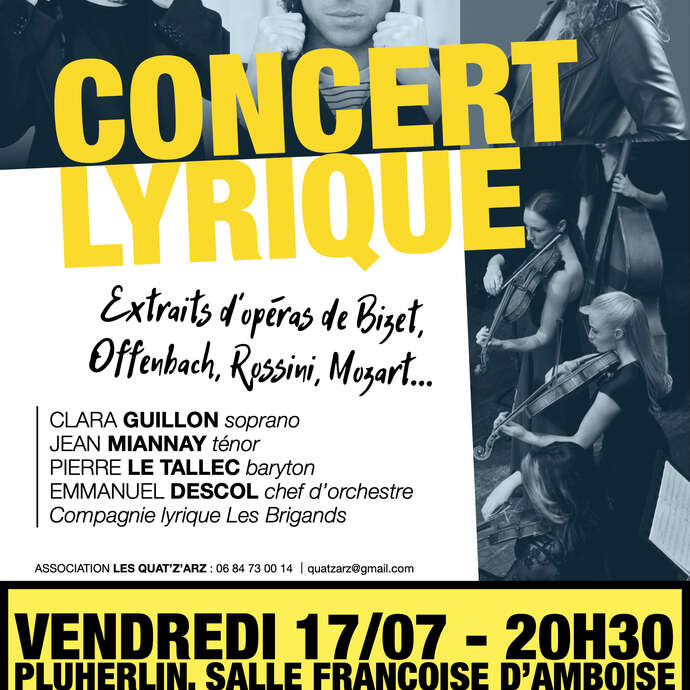 Concert lyrique avec la Compagnie Les Brigands