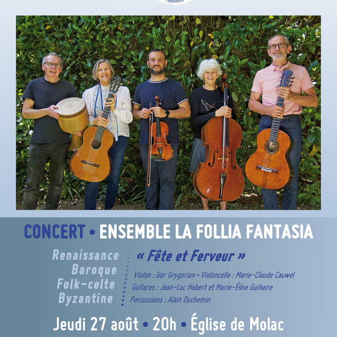Concert La Follia Fantasia "Fête et Ferveur"