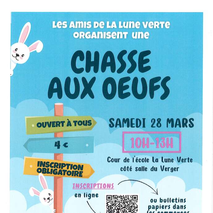 Chasse aux oeufs de la Lune Verte