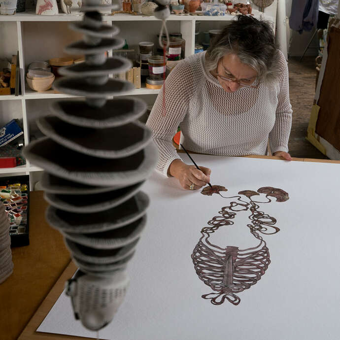 Stage céramique avec Anne de Villèle