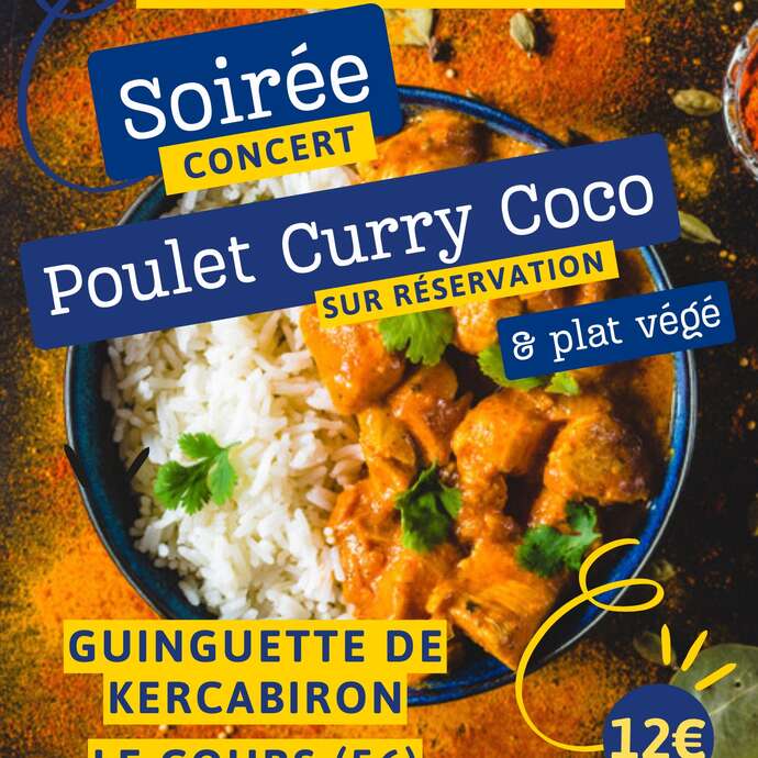 Repas et concert à Kercabiron