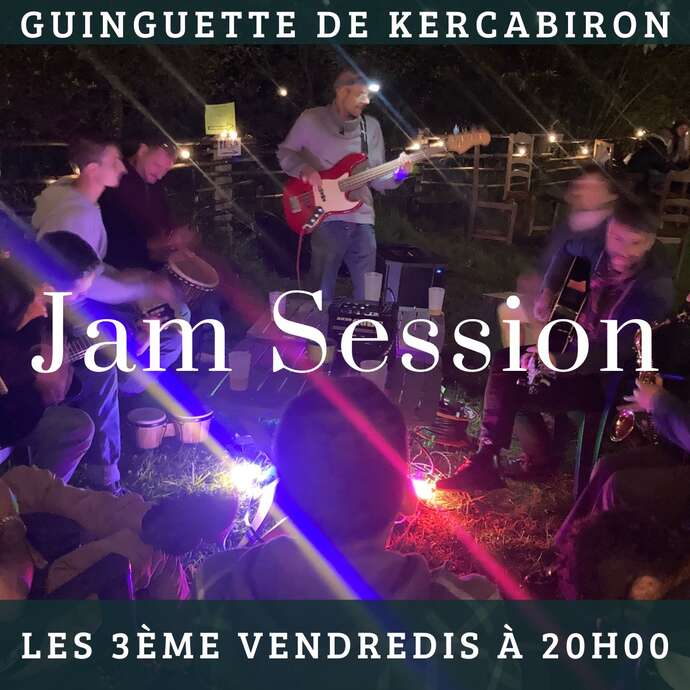 Jam session à la Guinguette de Kercabiron Jam session à la Guinguette de Kercabiron