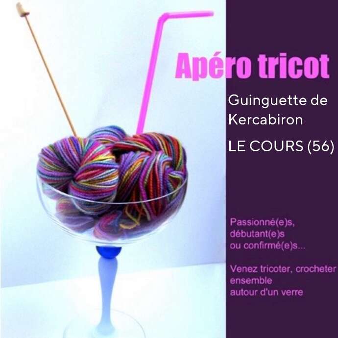 Apéro Tricot à la Guinguette de Kercabiron