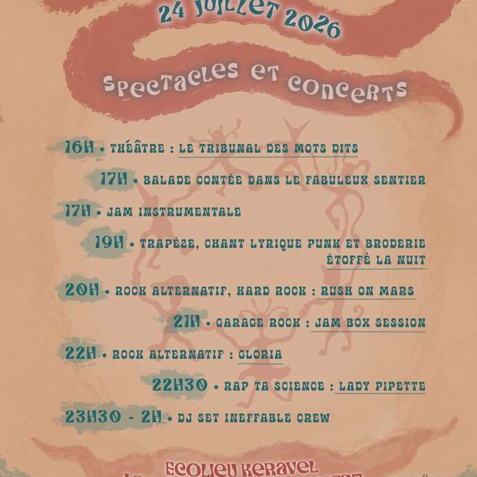 "Vendred'Ineffable" spectacles et concerts