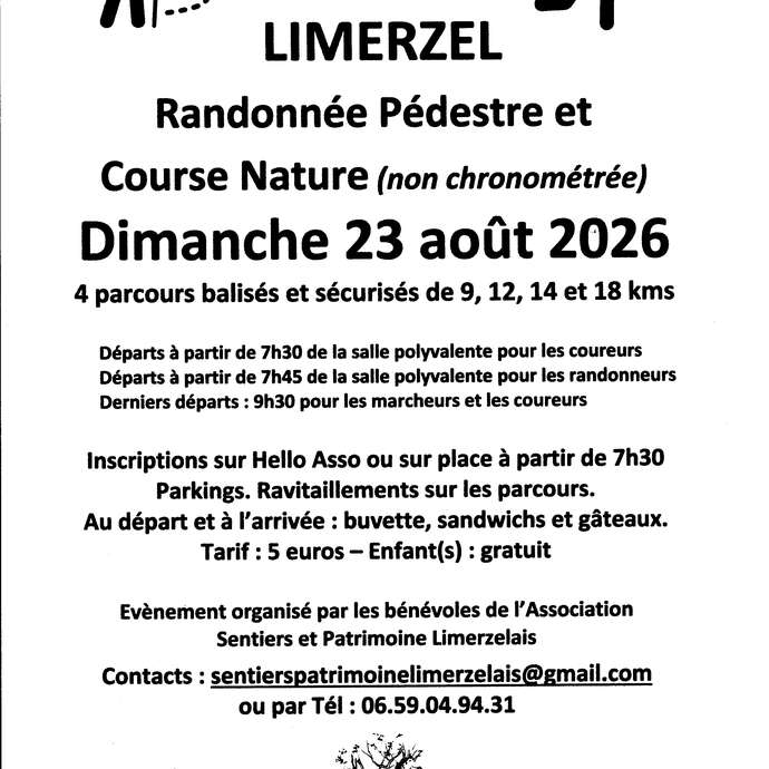 Randonnée Pédestre et Course Nature