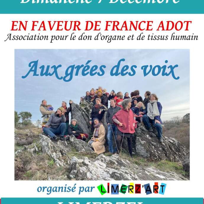 Concert chorale "au Grées des voix"