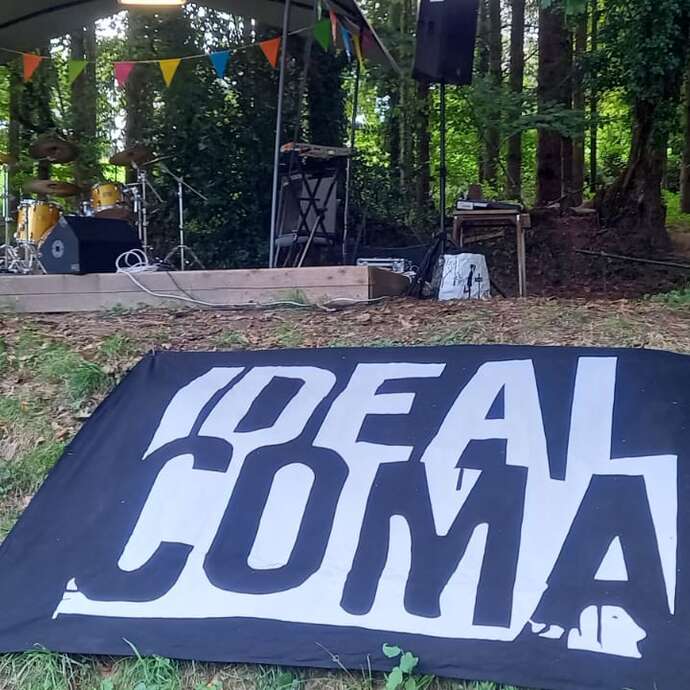 Concert Ideal Coma à la Guinguette de Kercabiron