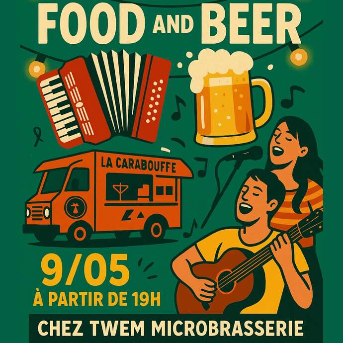 Soirée Zic, Food & Beer Soirée Zic, Food & Beer