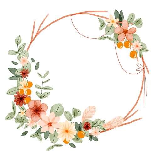 ATELIER DIY - Couronne de fleurs séchées