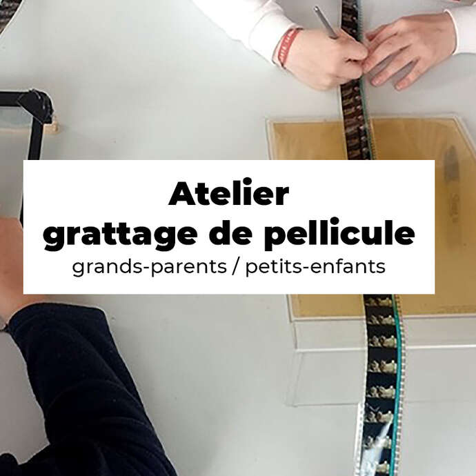 Atelier intergénérationnel "grattage de pellicule"