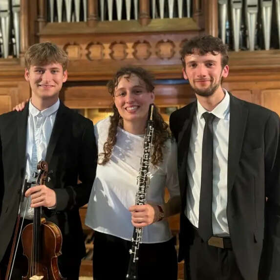 Les concerts du marché "Trio du Levant" hautbois, violon et continuo