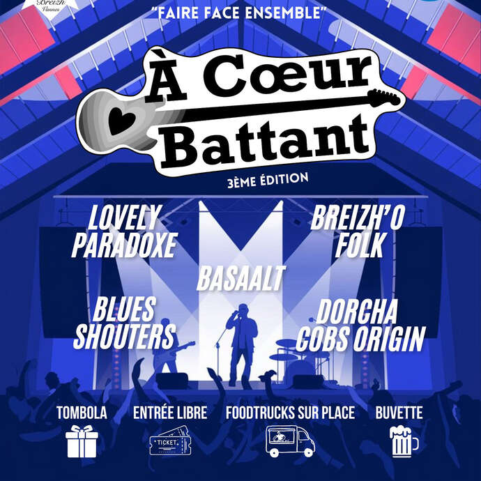 Concert caritatif "A coeur battant"