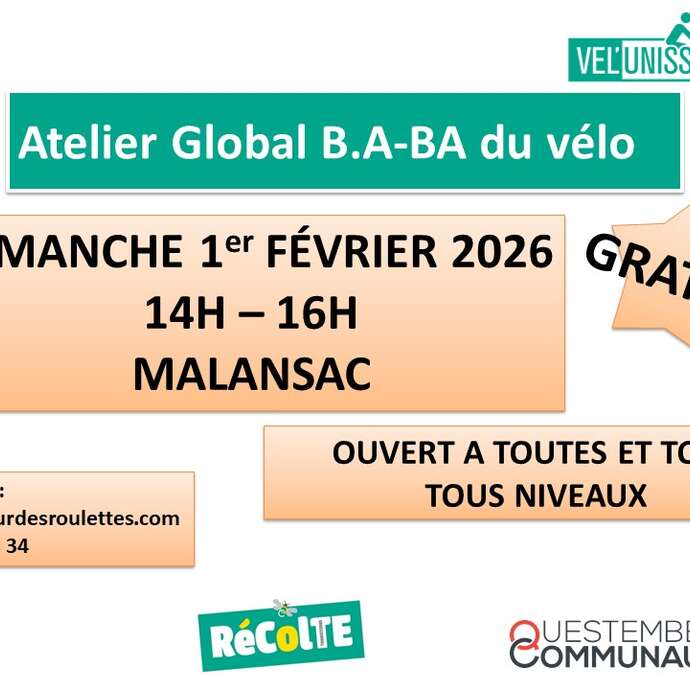 Atelier "Apprendre à entretenir son vélo"