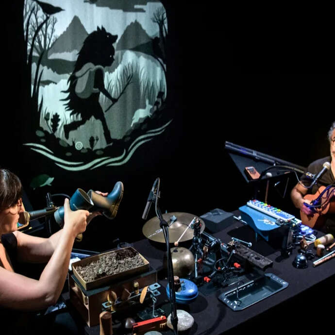 L’ours et la louve; atelier paysage sonore