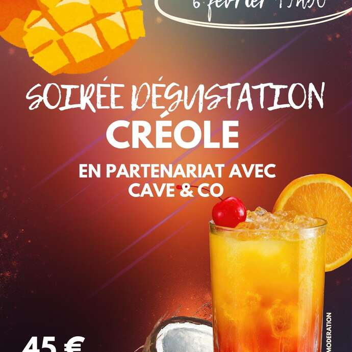 Soirée dégustation «créole»