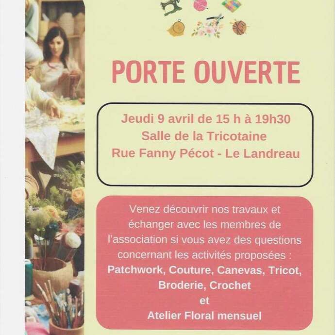 Portes ouvertes de l'association Fait-main loisirs