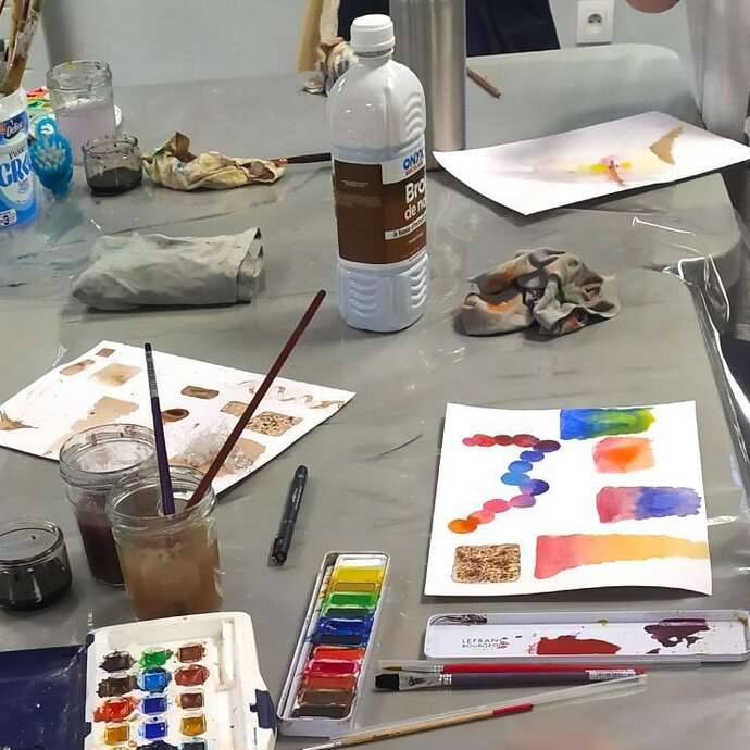 Stage de dessin : l'aquarelle