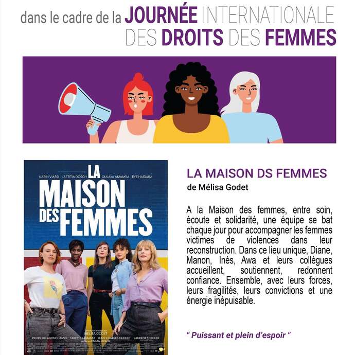 Journée internationale des Droits des femmes : « La maison des femmes »