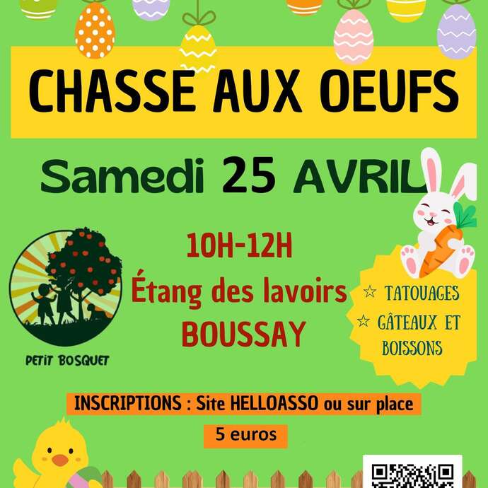 Chasse aux œufs de Pâques